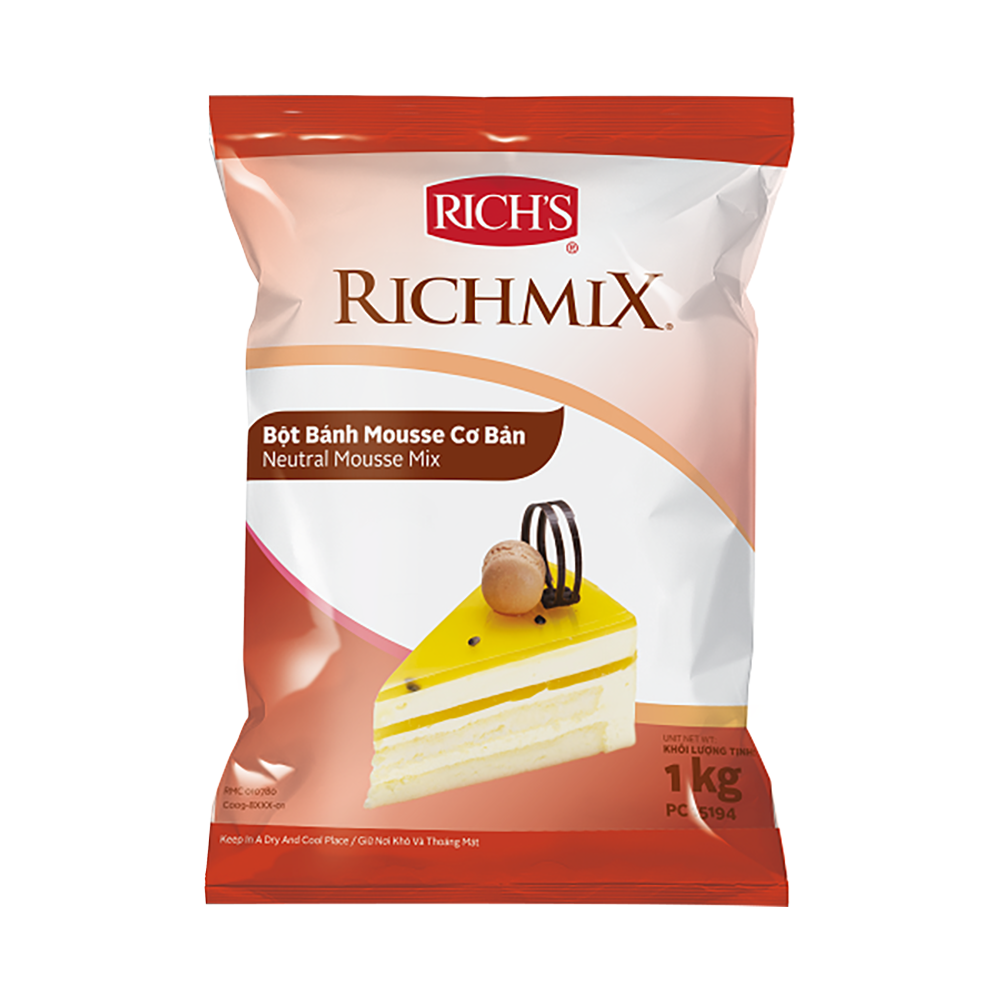 Ảnh Bột Bánh Mousse Cơ Bản Rich's Richmix